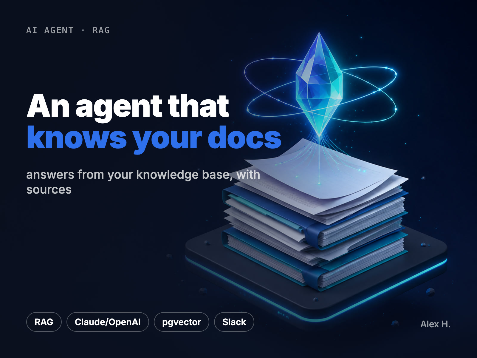AI search over a product catalog